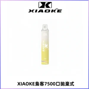 XIAOKE梟客7500Puffs跑馬燈拋棄式電子煙 可發光一次性